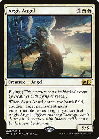 Aegis Angel [Welcome Deck 2016] | Cards and Coasters CA