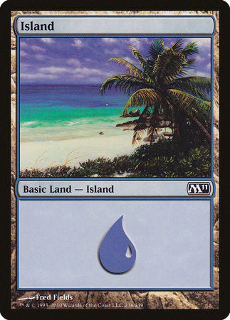 Island (236) [Magic 2011] | Cards and Coasters CA