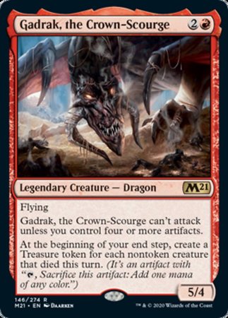 Gadrak, the Crown-Scourge [Core Set 2021] | Cards and Coasters CA