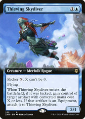 Thieving Skydiver (Extended Art) [Zendikar Rising] | Cards and Coasters CA