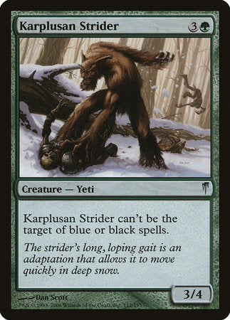 Karplusan Strider [Coldsnap] | Cards and Coasters CA