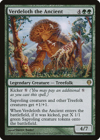 Verdeloth the Ancient [Archenemy] | Cards and Coasters CA