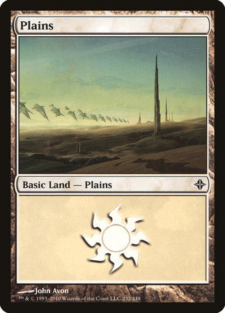 Plains (232) [Rise of the Eldrazi] | Cards and Coasters CA