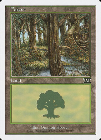 Forest (348) [Classic Sixth Edition] | Cards and Coasters CA