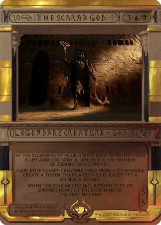 The Scarab God [Amonkhet Invocations] | Cards and Coasters CA