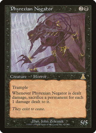 Phyrexian Negator [Urza's Destiny] | Cards and Coasters CA