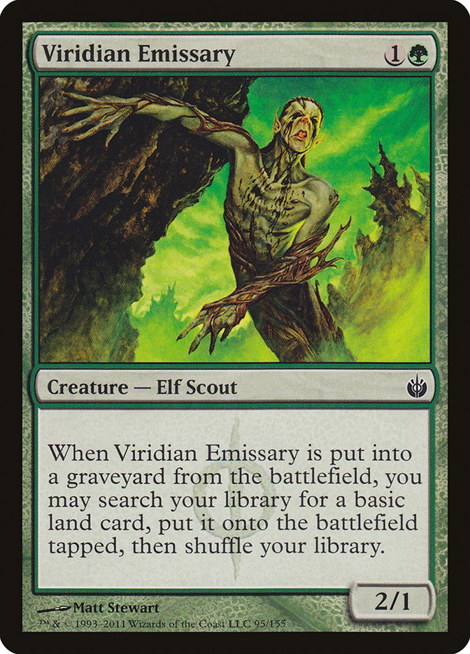 Viridian Emissary [Mirrodin Besieged] | Cards and Coasters CA
