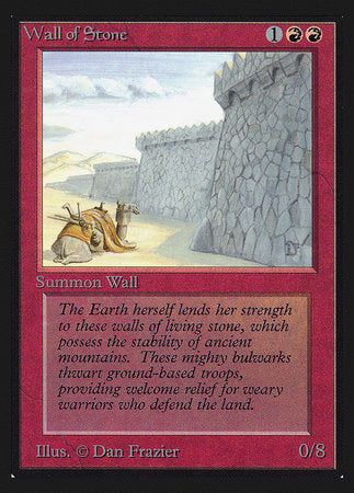 Wall of Stone (CE) [Collectors’ Edition] | Cards and Coasters CA