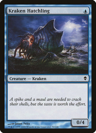 Kraken Hatchling [Zendikar] | Cards and Coasters CA