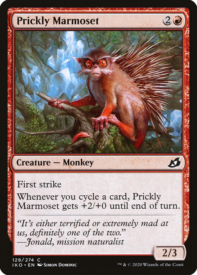 Prickly Marmoset [Ikoria: Lair of Behemoths] | Cards and Coasters CA