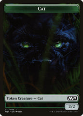 Beast // Cat (011) Double-sided Token [Core Set 2021 Tokens] | Cards and Coasters CA