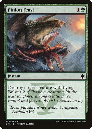 Pinion Feast [Dragons of Tarkir] | Cards and Coasters CA