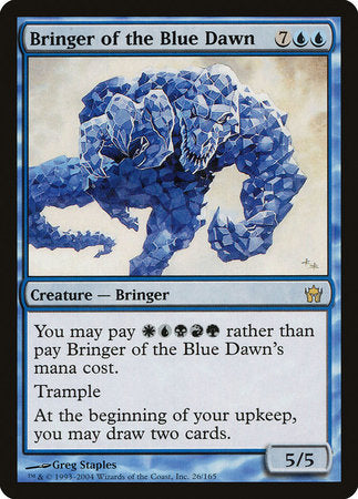 Bringer of the Blue Dawn [Fifth Dawn] | Cards and Coasters CA