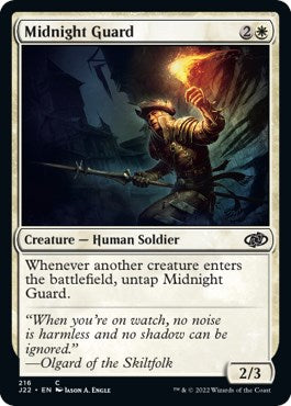 Midnight Guard [Jumpstart 2022] | Cards and Coasters CA