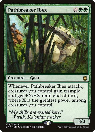 Pathbreaker Ibex [Commander Anthology] | Cards and Coasters CA