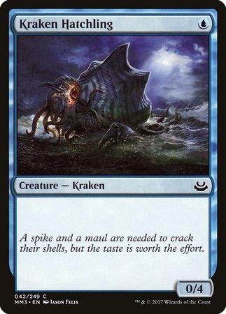 Kraken Hatchling [Modern Masters 2017] | Cards and Coasters CA