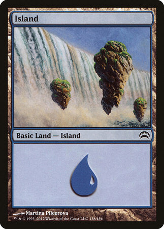 Island (138) [Planechase 2012] | Cards and Coasters CA