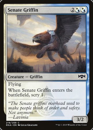 Senate Griffin [Ravnica Allegiance] | Cards and Coasters CA