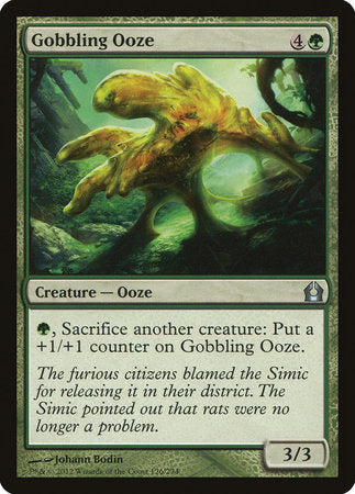 Gobbling Ooze [Return to Ravnica] | Cards and Coasters CA