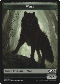 Zombie // Wolf Double-Sided Token [Game Night 2019 Tokens] | Cards and Coasters CA