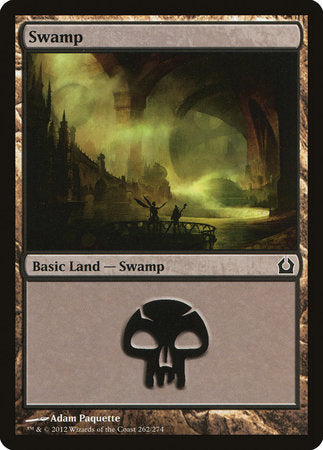 Swamp (262) [Return to Ravnica] | Cards and Coasters CA