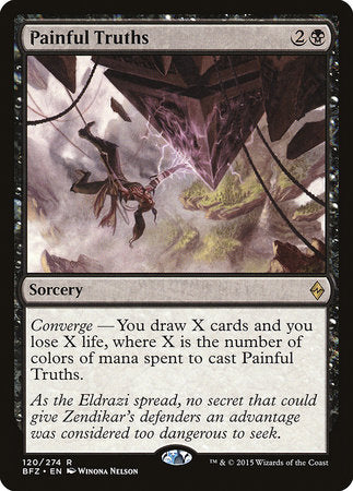 Painful Truths [Battle for Zendikar] | Cards and Coasters CA