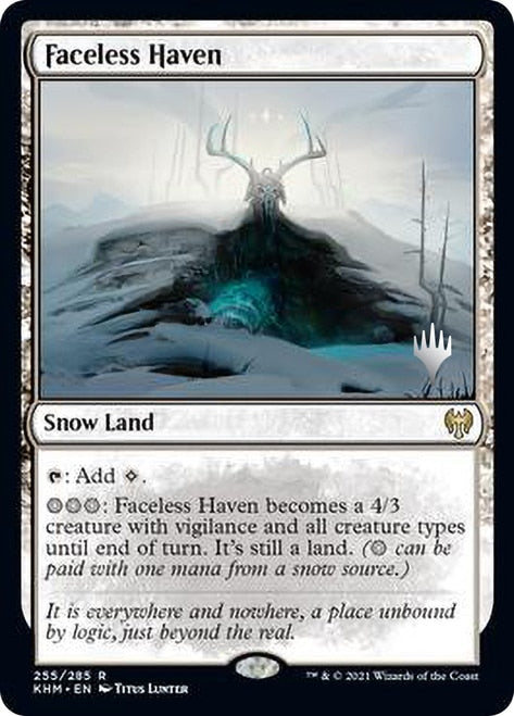 Faceless Haven [Kaldheim Promo Pack] | Cards and Coasters CA