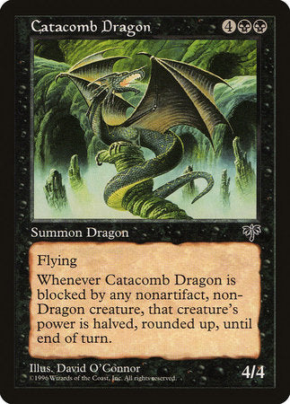Catacomb Dragon [Mirage] | Cards and Coasters CA