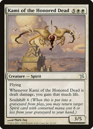 Kami of the Honored Dead [Betrayers of Kamigawa] | Cards and Coasters CA