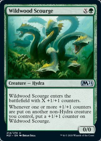 Wildwood Scourge [Core Set 2021] | Cards and Coasters CA