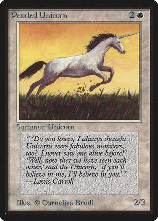 Pearled Unicorn [Limited Edition Beta] | Cards and Coasters CA