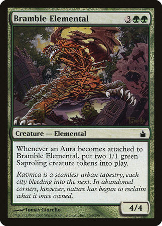 Bramble Elemental [Ravnica: City of Guilds] | Cards and Coasters CA