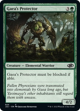 Gaea's Protector [Jumpstart 2022] | Cards and Coasters CA