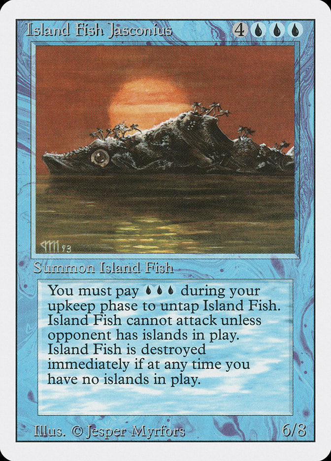 Island Fish Jasconius [Revised Edition] | Cards and Coasters CA