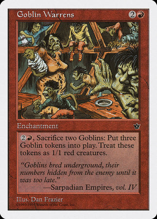 Goblin Warrens [Anthologies] | Cards and Coasters CA