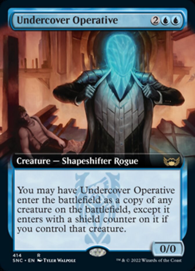 Undercover Operative (Extended Art) [Streets of New Capenna] | Cards and Coasters CA