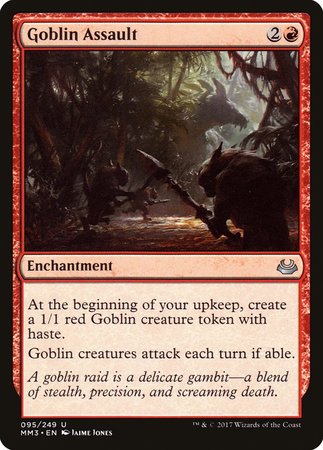 Goblin Assault [Modern Masters 2017] | Cards and Coasters CA