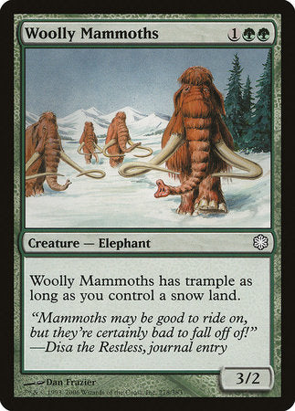 Woolly Mammoths [Coldsnap Theme Decks] | Cards and Coasters CA