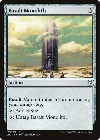 Basalt Monolith [Commander Anthology Volume II] | Cards and Coasters CA