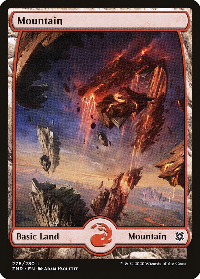 Mountain (276) [Zendikar Rising] | Cards and Coasters CA