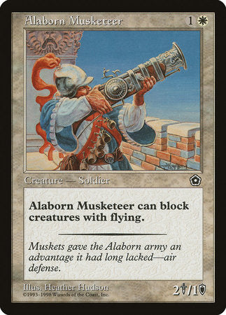 Alaborn Musketeer [Portal Second Age] | Cards and Coasters CA