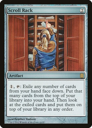 Scroll Rack [Commander's Arsenal] | Cards and Coasters CA