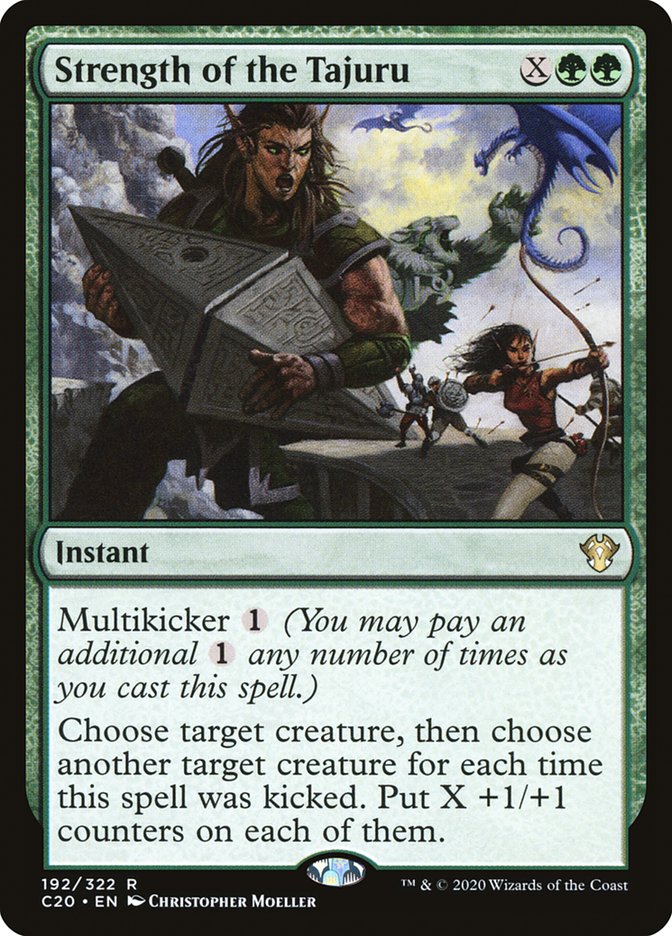 Strength of the Tajuru [Commander 2020] | Cards and Coasters CA