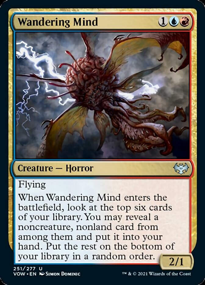 Wandering Mind [Innistrad: Crimson Vow] | Cards and Coasters CA