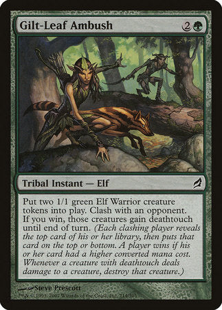 Gilt-Leaf Ambush [Lorwyn] | Cards and Coasters CA