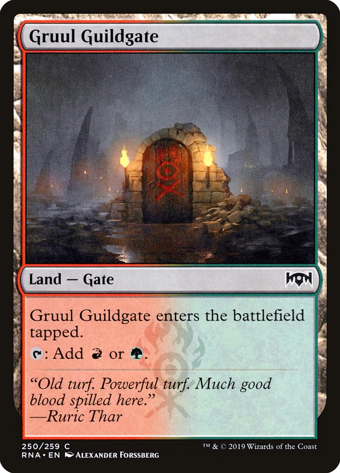 Gruul Guildgate (250/259) [Ravnica Allegiance] | Cards and Coasters CA