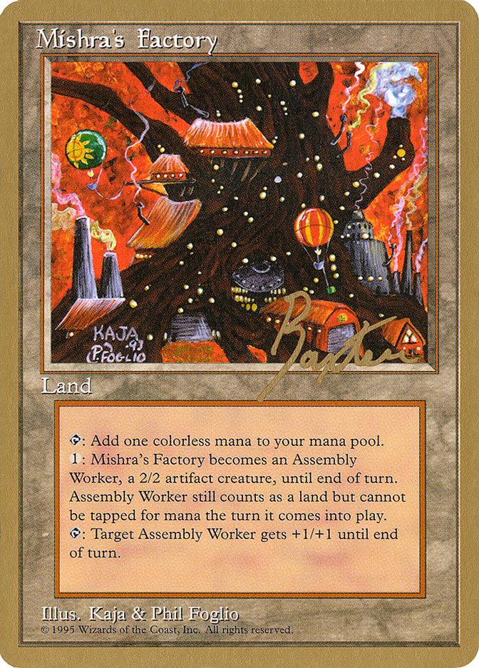 Mishra's Factory (George Baxter) [Pro Tour Collector Set] | Cards and Coasters CA