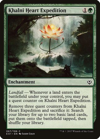 Khalni Heart Expedition [Archenemy: Nicol Bolas] | Cards and Coasters CA