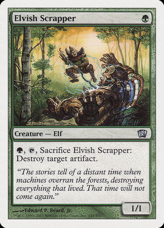 Elvish Scrapper [Eighth Edition] | Cards and Coasters CA