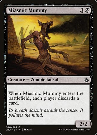 Miasmic Mummy [Amonkhet] | Cards and Coasters CA